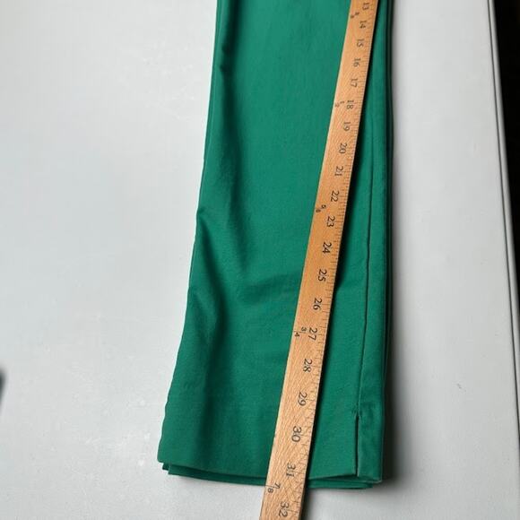 Boden Pants Womens 8L Green Richmond Trousers Straight Preppy Career Minimalist - Picture 11 of 13